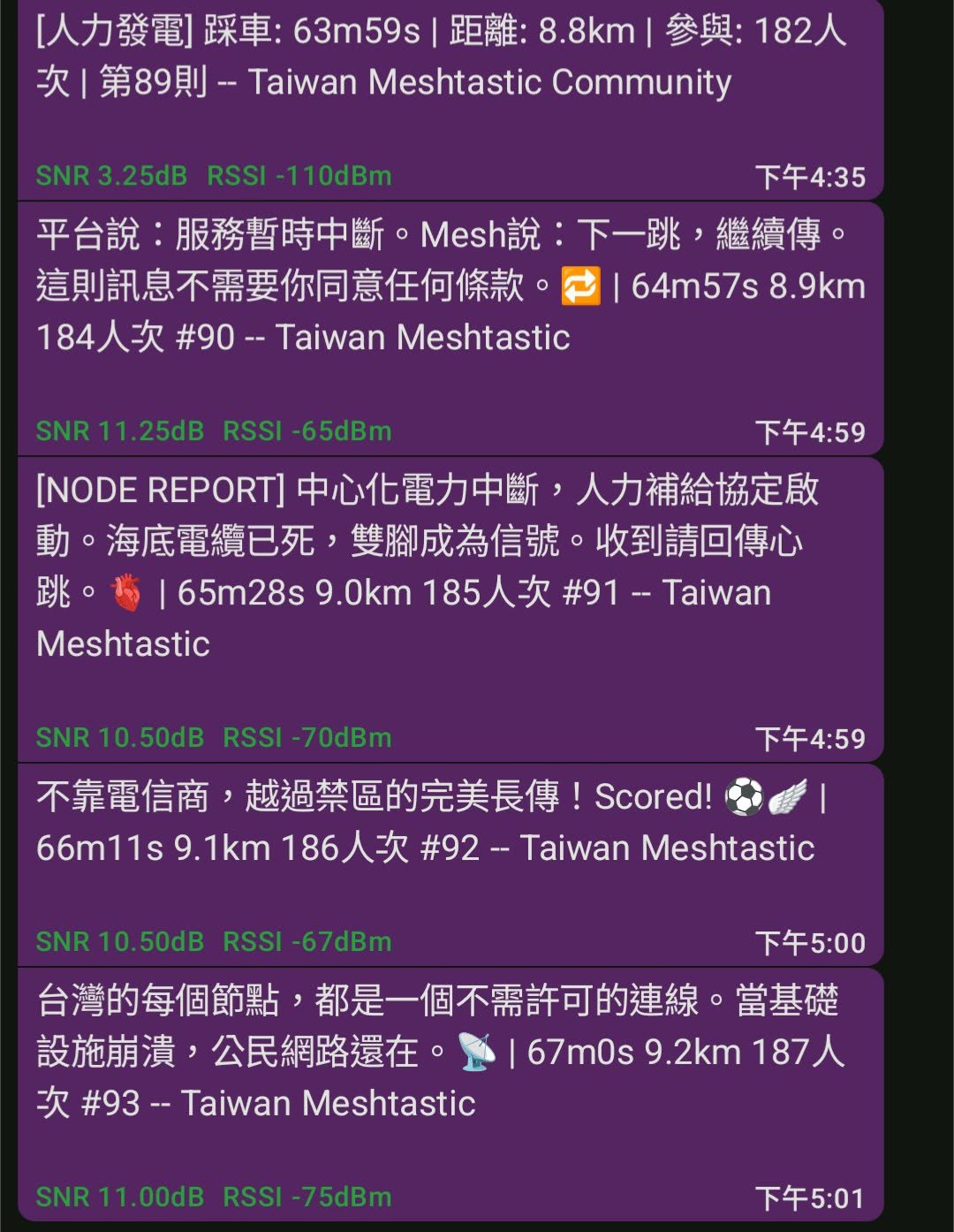 離線行動現場